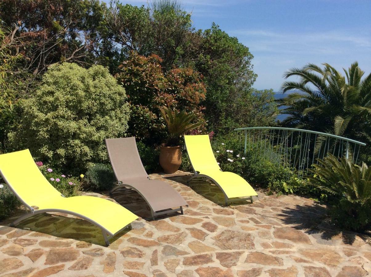 Villa Du Bau Rouge Carqueiranne Exteriör bild