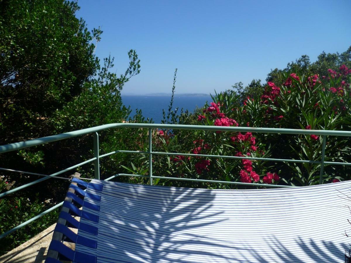 Villa Du Bau Rouge Carqueiranne Exteriör bild